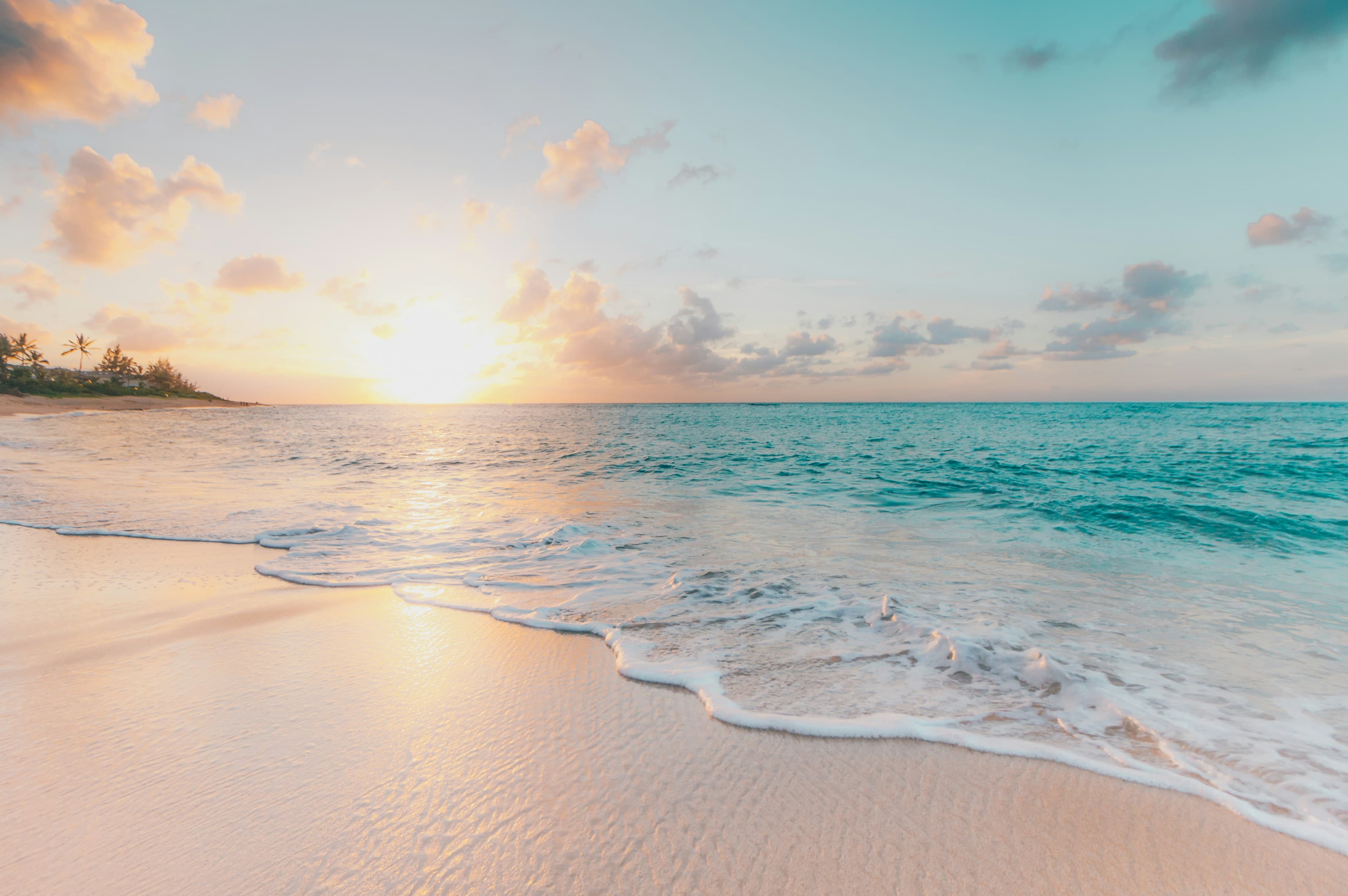 A turquoise shoreline — island travel inspiration